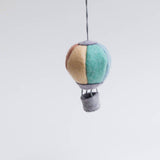 Pastel Up & Away Hot Air Balloon Ornament