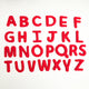 Red Letter Ornaments