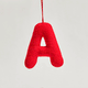 Red Letter Ornaments