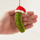 Santa Pickle Ornament