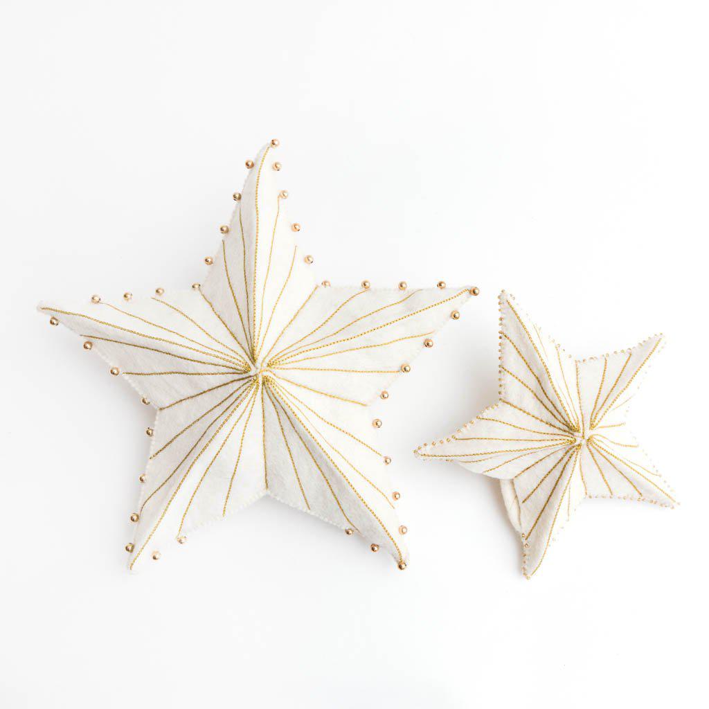 Gold StarBurst Tree Topper Small