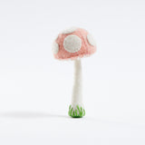 Small Pink Lady Mushroom Ornament