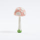 Small Pink Lady Mushroom Ornament