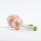 Small Pink Lady Mushroom Ornament