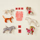 Rainbow Walk Tiger Ornament