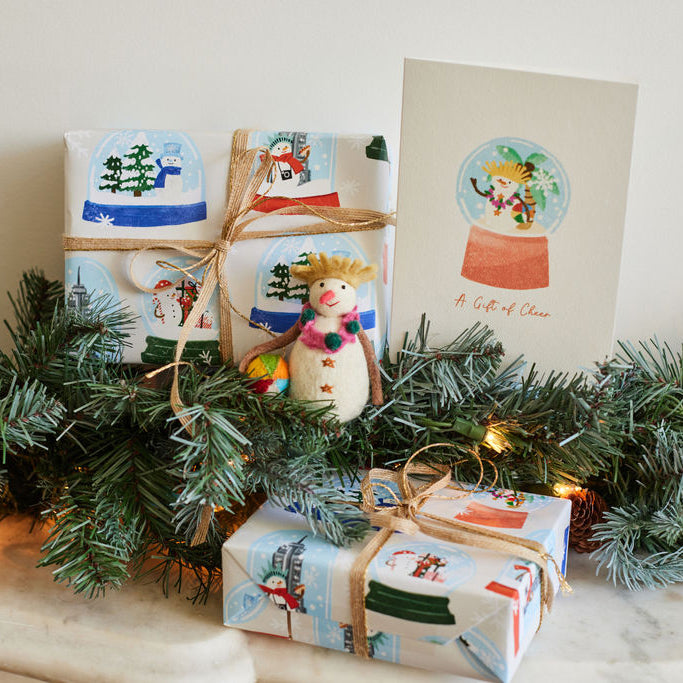 Snowman Cheer Greeting Card
