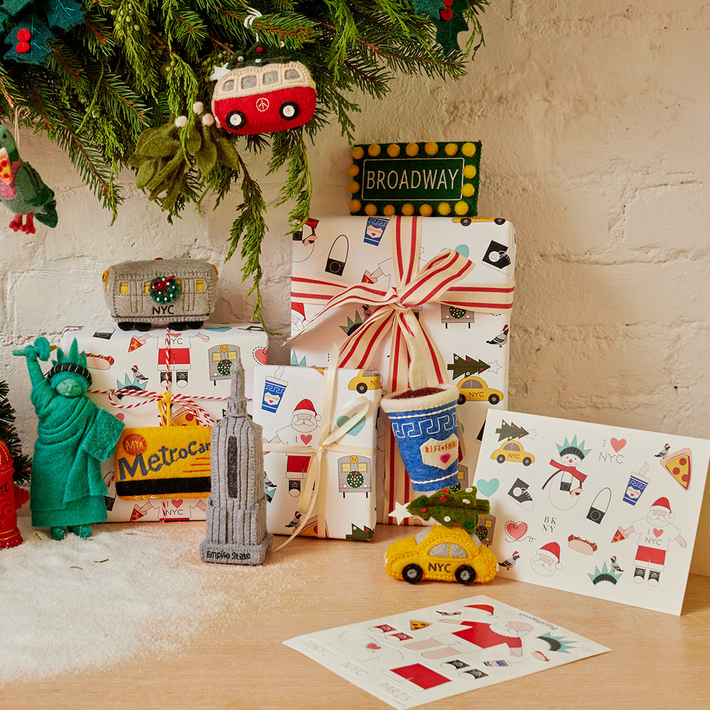 Santa Doll Sticker Sheet