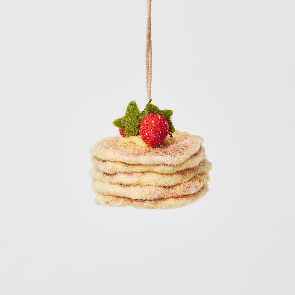 Strawberry Pancake Stack Ornament
