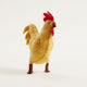 Strutting Yellow Rooster Ornament