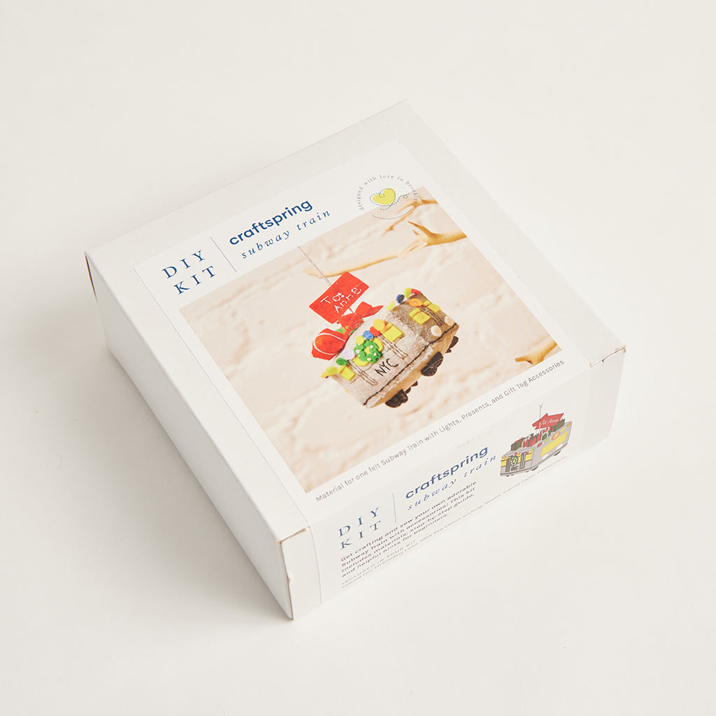 DIY KIT Subway Train Box