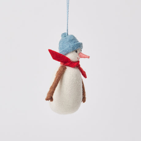 Sunny Day Snowman Ornament