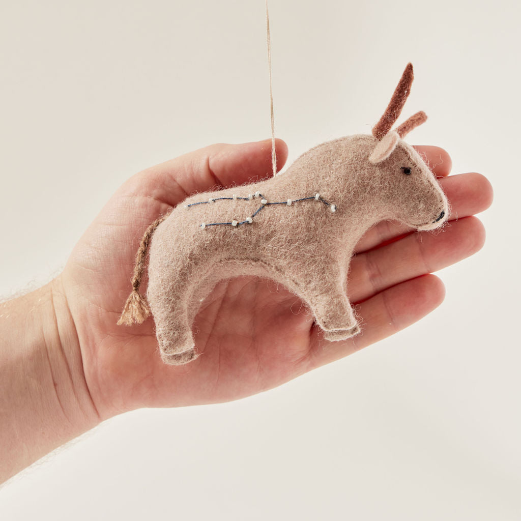 Taurus Zodiac Ornament