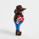 Rodeo Santa Ornament