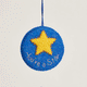 Felt You’re a Star badge with embroidered star and message, handmade from wool. Perfect recognition gift for teachers, friends, or coworkers.

