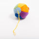 Blue Rainbow Up & Away Hot Air Balloon Ornament