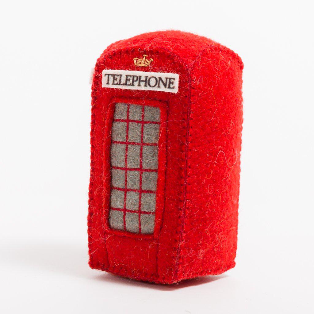 London Calling Phone Booth Ornament