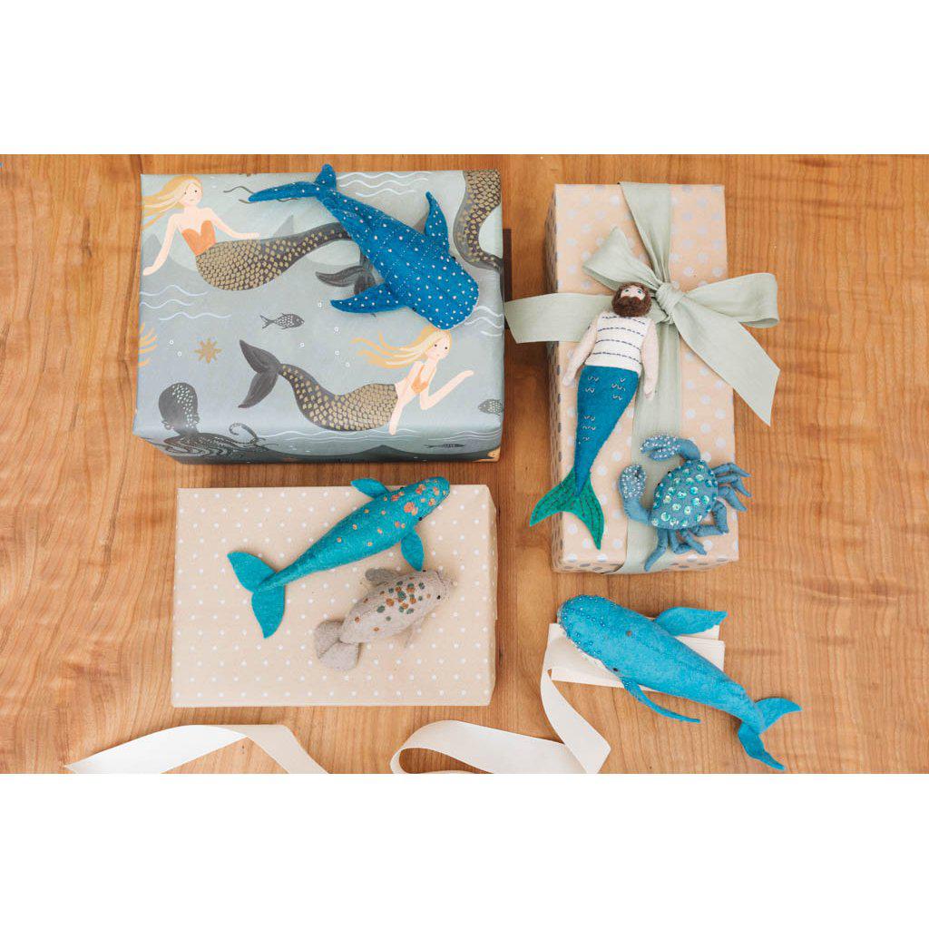Majestic Wave Humpback Ornament
