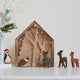Santa Hedgehog Ornament
