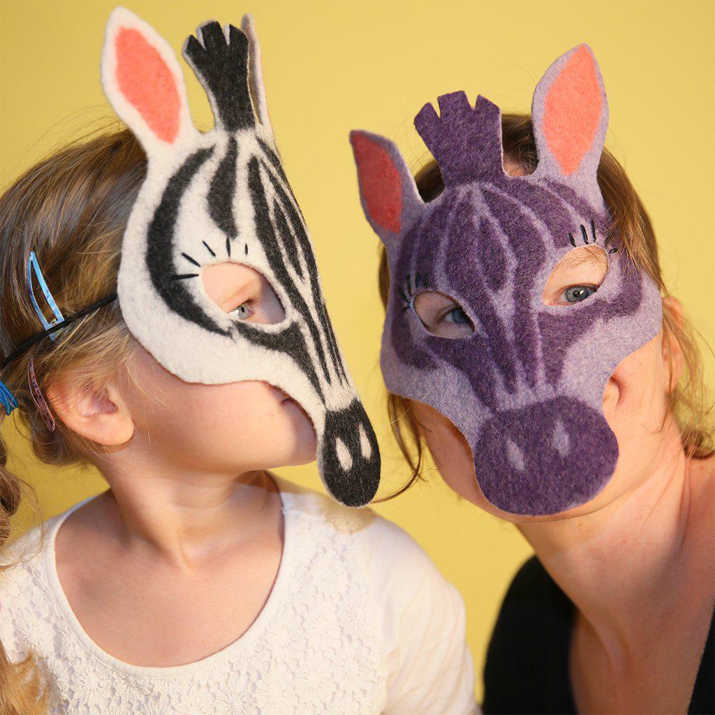 Safari Smile Zebra Mask