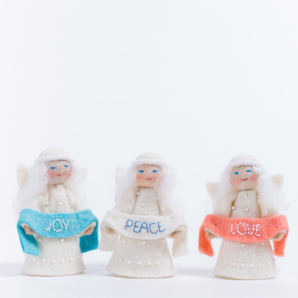 Season's Blessing Love Angel Ornament