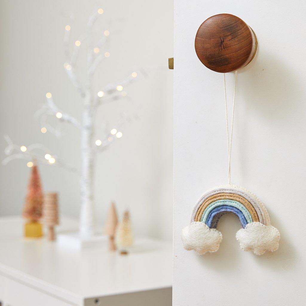 Stormy Days Rainbow Ornament