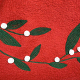 Large 56" Red Winter Berry Tree Skirt